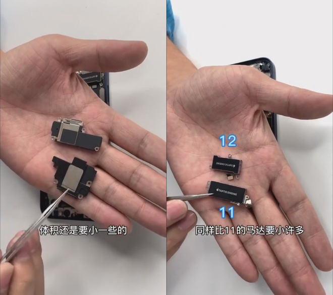 Video mổ bụng iPhone 12: Màn hình mỏng hơn, pin nhỏ hơn, bo mạch hình chữ L - Ảnh 3.