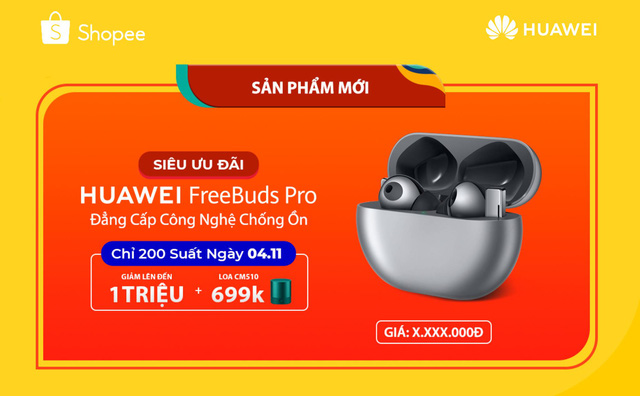 Huawei Free Buds Pro: Đỉnh cao thiết bị âm thanh với công nghệ chống ồn “xịn sò” - Ảnh 1.