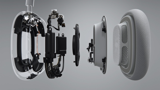 Apple ra mắt AirPods Max: Headphone trùm đầu, có núm xoay giống Apple Watch, giá 549 USD - Ảnh 5.