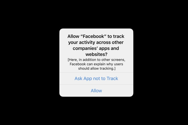 iPhone bắt đầu hỏi ý kiến việc theo dõi của các app, trong đó có Facebook - Ảnh 2.