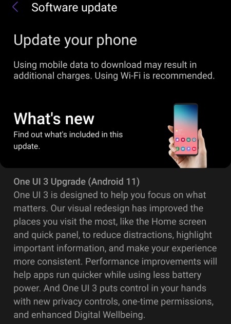 Hôm nay là một ngày vui đối với Samfan, vì cuối cùng thì Galaxy S10 cũng được cập nhật Android 11 - Ảnh 2.