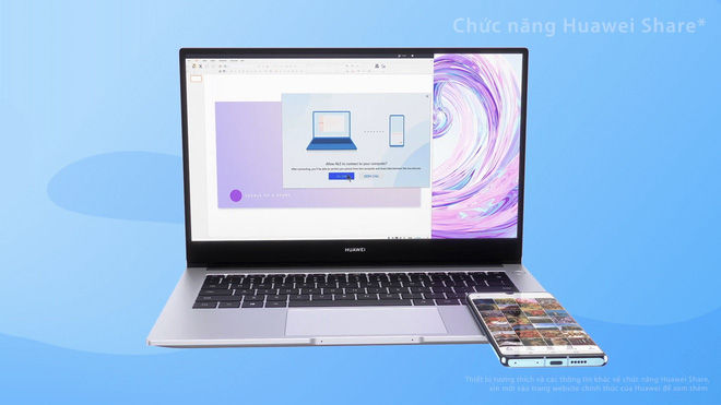 Huawei ra mắt HUAWEI MateBook D 14 tại Việt Nam, cấu hình tương đương D 15 trước đây, giá không đổi - Ảnh 3.