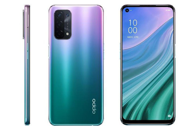 OPPO A54 5G lộ diện: Snapdragon 480, cụm 4 camera 48MP, pin 5000mAh - Ảnh 2.