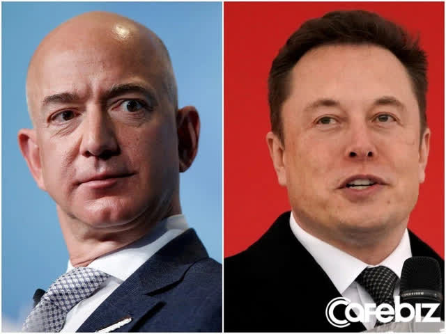  Bức ảnh định mệnh cách đây 17 năm: Jeff Bezos và Elon Musk thời còn tình thân mến thân trên bàn tiệc - Ảnh 2.