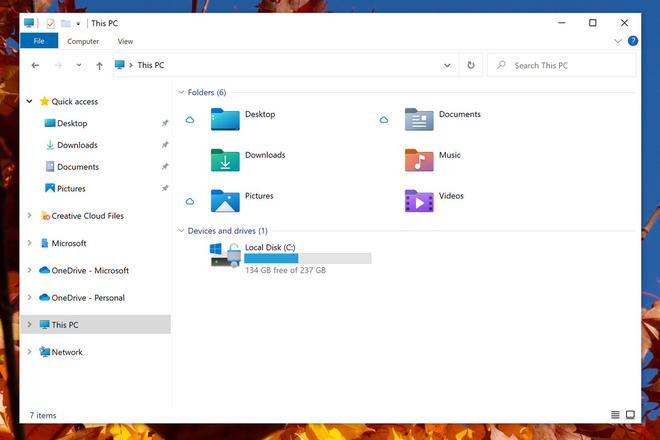 Windows 10 cập nhật các icon File Explorer mới, bắt đầu một cuộc đại tu thiết kế - Ảnh 1.