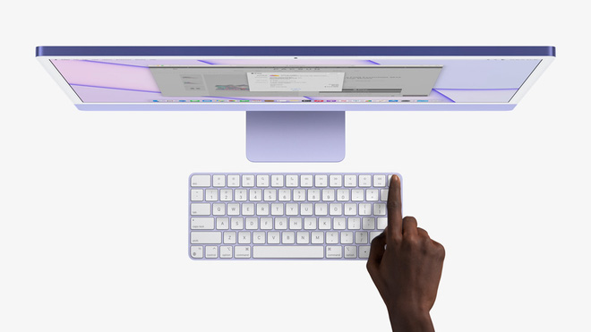 Apple ra mắt iMac 2021: Thiết kế mới, nhiều tuỳ chọn màu sắc, dùng chip M1, hỗ trợ Touch ID, giá từ 1299 USD - Ảnh 7.