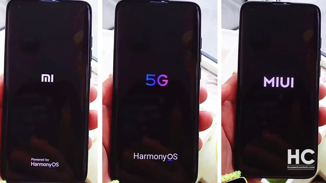 Bất ngờ xuất hiện một chiếc smartphone Xiaomi chạy hệ điều hành HarmonyOS của Huawei - Ảnh 1.