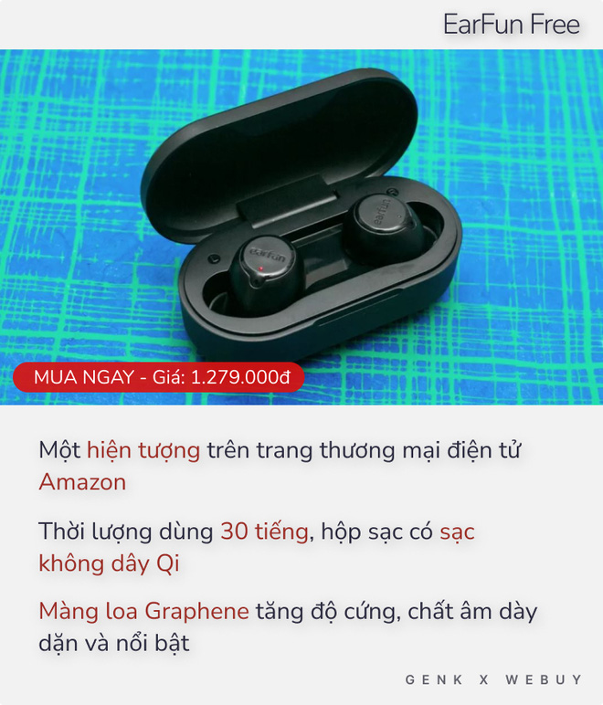 Hè nóng nực đến rồi, sắm 1 trong những tai nghe True Wireless từ 1.3 triệu này để có thể vừa đi bơi vừa thưởng thức nhạc - Ảnh 1.