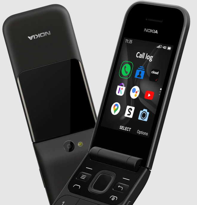 Nokia 2720 V Flip ra mắt: Thiết kế nắp gập, 2 màn hình, chạy Kai OS, giá 79 USD - Ảnh 1.