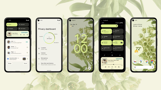 Android 12: Thay đổi đột phá về giao diện, vui nhộn hơn, dễ dùng hơn cho mọi người - Ảnh 1.