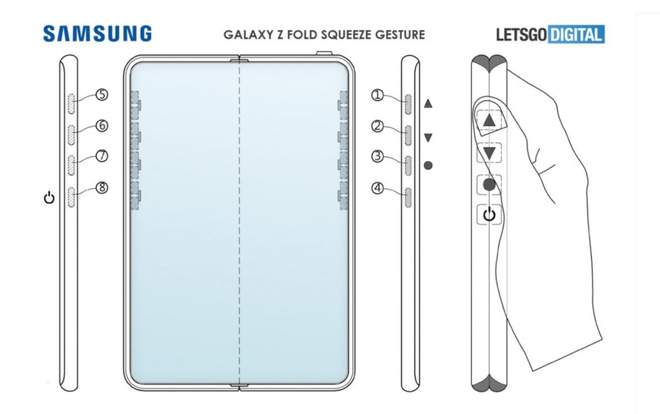 Samsung đăng ký bằng sáng chế giúp loại bỏ hoàn toàn nút bấm trên Galaxy Z Fold 3 - Ảnh 1.