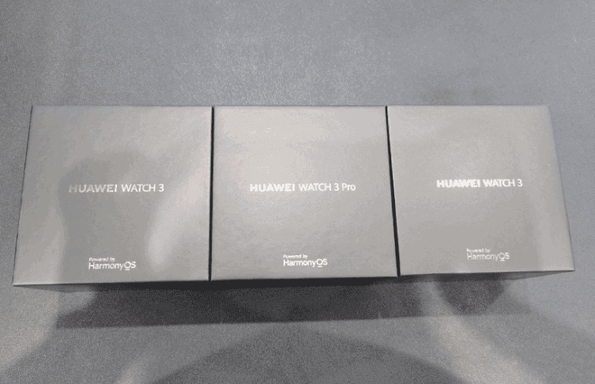 Lộ hình ảnh thực tế đầu tiên của Huawei Watch 3 chạy hệ điều hành HarmonyOS - Ảnh 1.