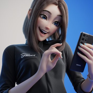 Cộng đồng mạng phát cuồng với hotgirl Sam, nhân vật được cho là trợ lý ảo mới của Samsung - Ảnh 7.