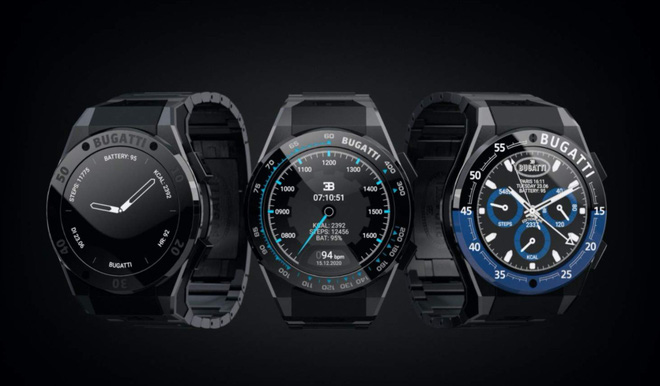 Bugatti bất ngờ ra mắt bộ ba smartwatch sang trọng, hầm hố không kém những chiếc siêu xe - Ảnh 2.