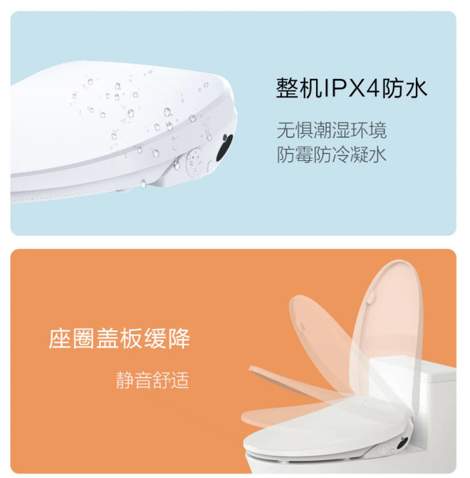 Xiaomi giới thiệu phiên bản bệ ngồi toilet Tinymu Smart Toilet Cover Pro-H với 8 chế độ làm sạch - Ảnh 2.