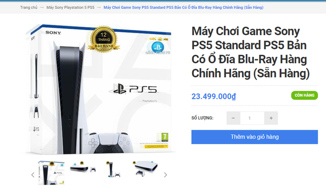 Khó như mua PS5 chính hãng tại VN: Đắt hơn giá Sony niêm yết tới 9 triệu, thà mua hàng xách tay còn hơn! - Ảnh 2.