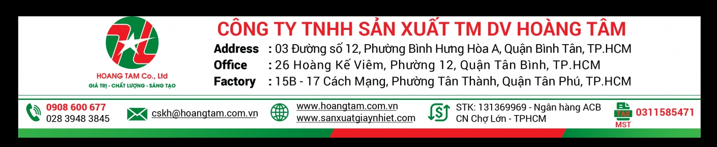 Công Ty TNHH SX TM DV Hoàng Tâm