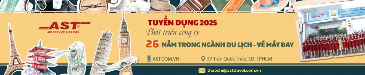 Công ty TNHH Thương Mại Dịch Vụ Du Lịch Ánh Sao Thiên - AST TRAVEL 
