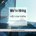 Việc làm thêm parttime / fulltime / thời vụ khu vực TPHCM logo