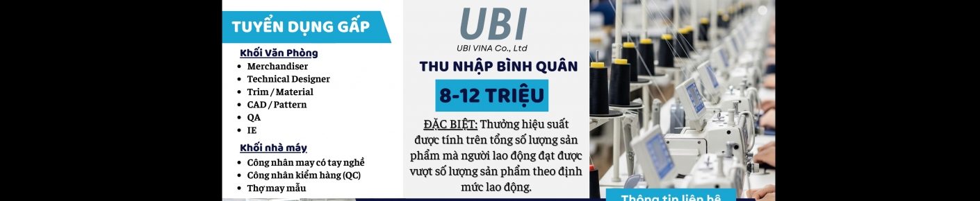 CÔNG TY TNHH UBI VINA