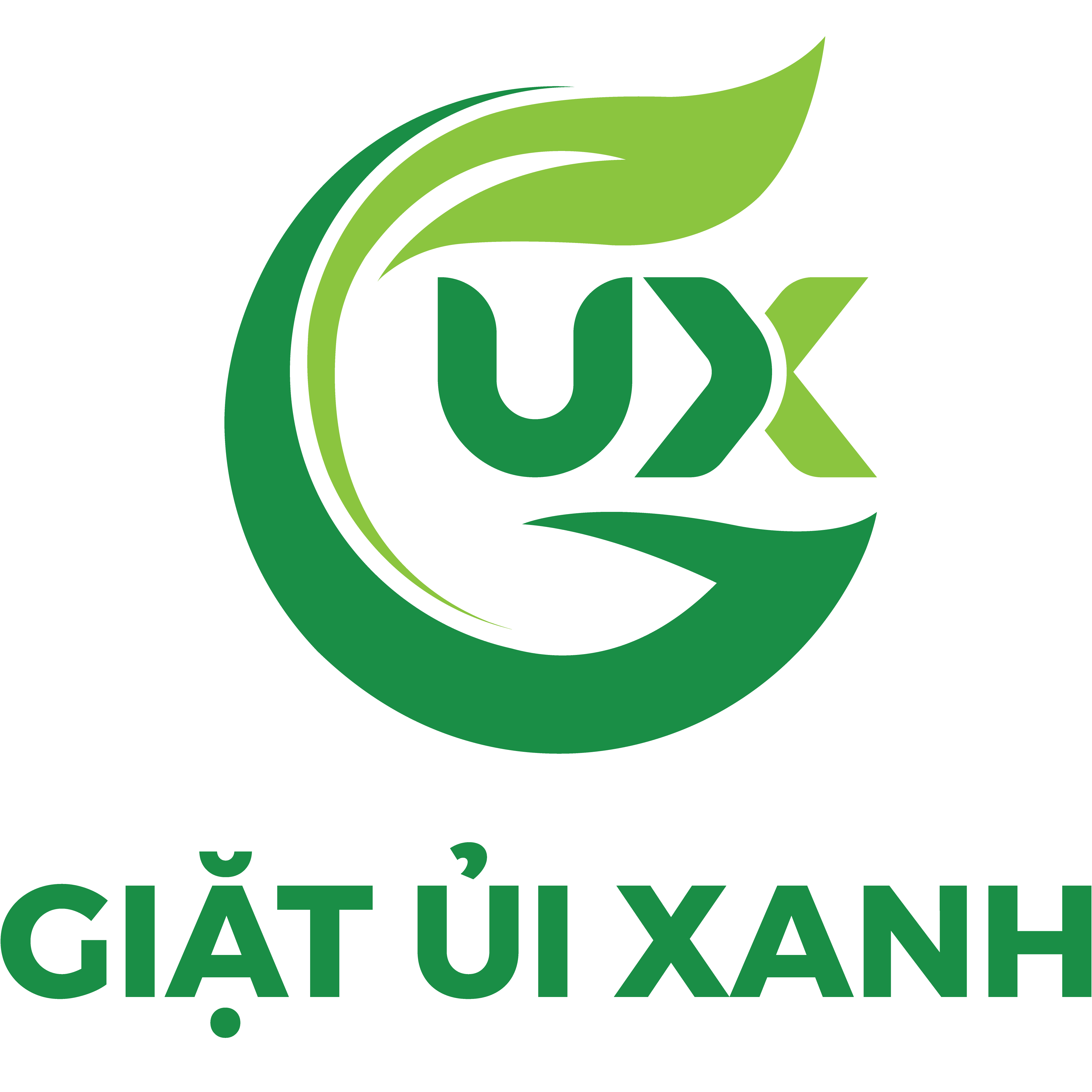 CÔNG TY CỔ PHẦN GIẶT ỦI XANH logo