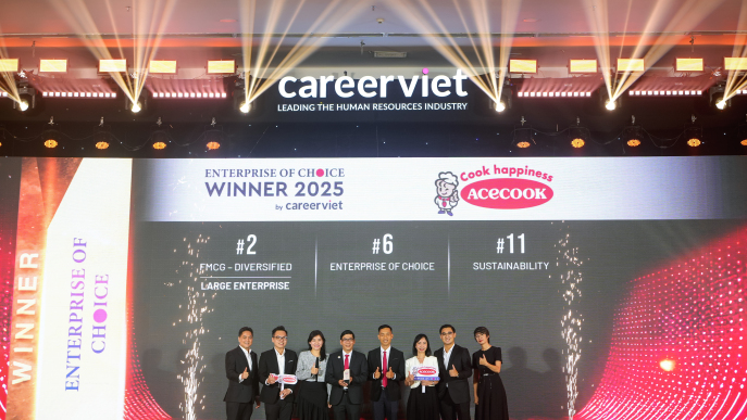 ACECOOK VIỆT NAM VINH DỰ ĐẠT TOP DOANH NGHIỆP YÊU THÍCH 2025 - ENTERPRISE OF CHOICE