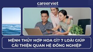 Mệnh Thủy hợp hoa gì? 7 loài giúp cải thiện quan hệ đồng nghiệp