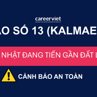 BÃO SỐ 13 (KALMAEGI) - CẬP NHẬT Cơn bão giật cấp 17 tiến gần đất liền