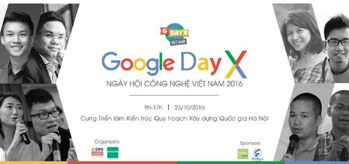 Google Day X – Ngày Hội Công Nghệ Việt Nam 2016