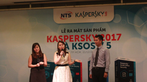 Kaspersky Lab ra mắt hàng loạt giải pháp bảo mật phiên bản 2017 đến thị trường Việt Nam