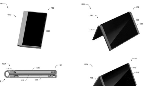 Microsoft đã đăng kí bằng sáng chế Surface Phone dạng gập, có thể biến thành máy tính bảng