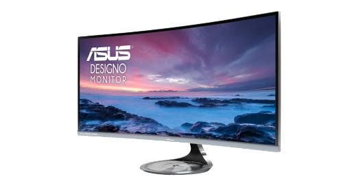 ASUS giới thiệu màn hình cong DESIGNO CURVE MX34VQ mới: Tỉ lệ 21:9, độ phân giải 4K, tích hợp sạc không dây chuẩn Qi Wireless ở chân đế