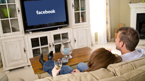 Facebook sẽ có mặt sớm trên nền TV.