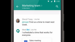 Google ra mắt Hangouts Chat cạnh tranh với Slack: có chatbot đặt lịch họp, gọi video, nhiều hỗ trợ cho doanh nghiệp