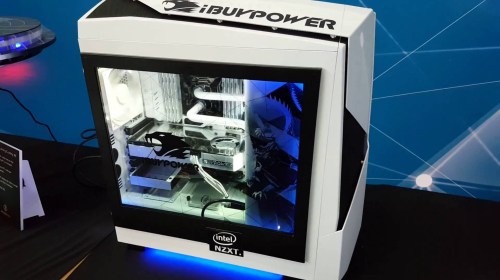 Chiêm ngưỡng iBuyPower Snowblind, chiếc PC được tích hợp thêm màn hình trong suốt đầu tiên trên thế giới