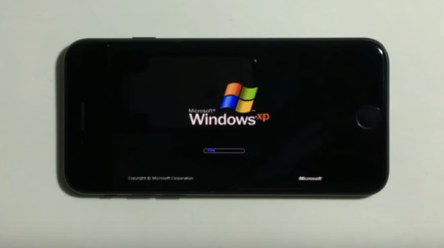 iPhone 7 có thể chạy Windows XP mà không cần jailbreak