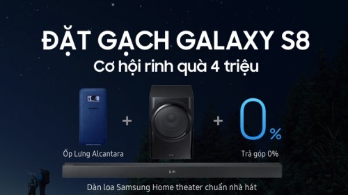 Hơn 7.000 đơn đặt hàng Samsung S8/S8 Plus tại Việt Nam sau một tuần