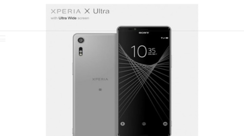 Lộ diện thông số kỹ thuật của Sony Xperia X Ultra với màn hình 21:9