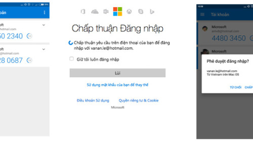 Cách đăng nhập tài khoản Microsoft không cần nhập mật khẩu