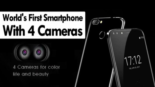 Smartphone đầu tiên sở hữu 4 camera ra mắt