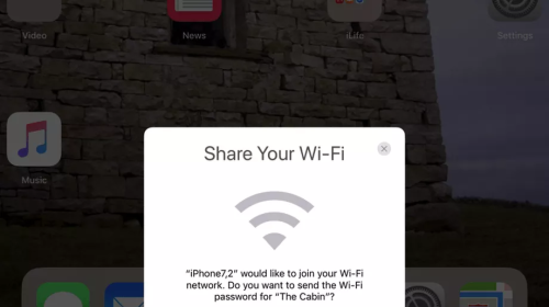 iOS 11 thêm tính năng mới cho bạn chia sẻ Wi-Fi với bạn bè cực kỳ dễ dàng