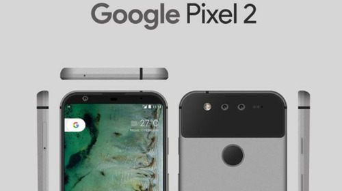 Lộ ảnh thiết kế Google Pixel 2, viền màn hình siêu mỏng, camera kép nằm ngang