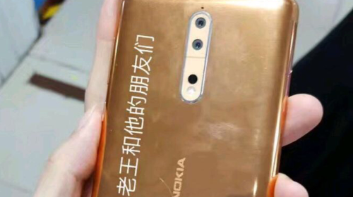 Lộ ảnh flagship Nokia 8 với màu sắc cực kỳ dị: Vàng lai đồng