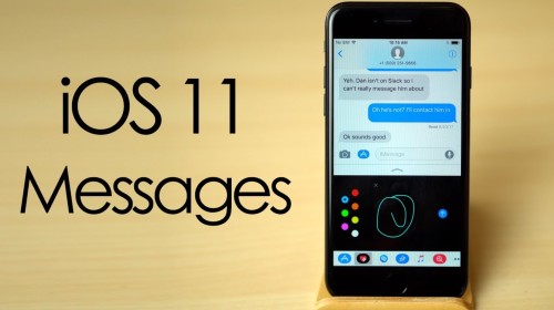 5 tính năng mới trong ứng dụng Messages của Apple phiên bản iOS 11