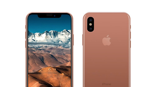 Bên cạnh đen và trắng, iPhone 8 sẽ có màu mới tên là Blush Gold