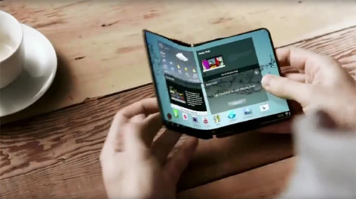 Lộ diện smartphone Galaxy X có thể gập được của Samsung