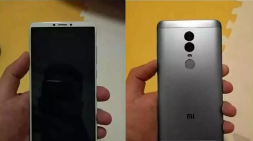 Lộ hình ảnh smartphone bí ẩn của Xiaomi với màn hình 18:9 và camera kép dọc