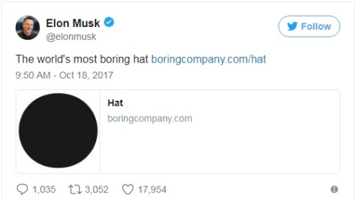 Trong vòng chưa đầy 24 giờ, Elon Musk đã giúp The Boring Company thu về hơn 80.000 USD nhờ... bán mũ