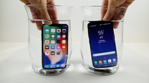 Đem iPhone X và Galaxy S8 đi đông lạnh: S8 sống nguyên, iPhone X hỏng FaceID, hết sạch pin