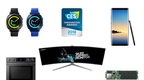 Samsung ẵm về cùng lúc 36 giải thưởng về thiết kế sớm tại CES 2018 Innovation Awards